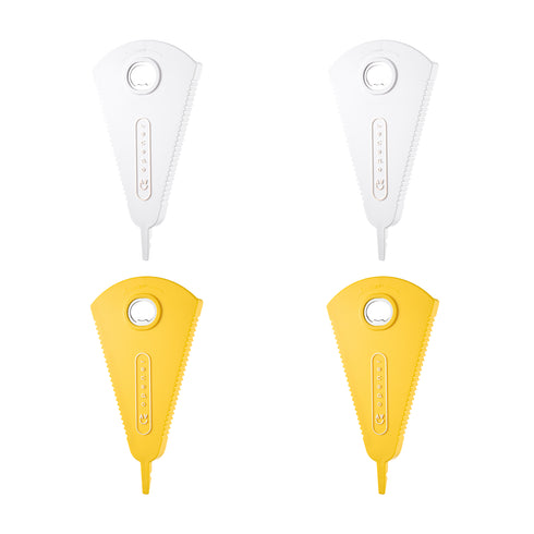 xCool 4-in-1 Bottle and Jar Opener for Seniors, Weak Hands, Arthritis